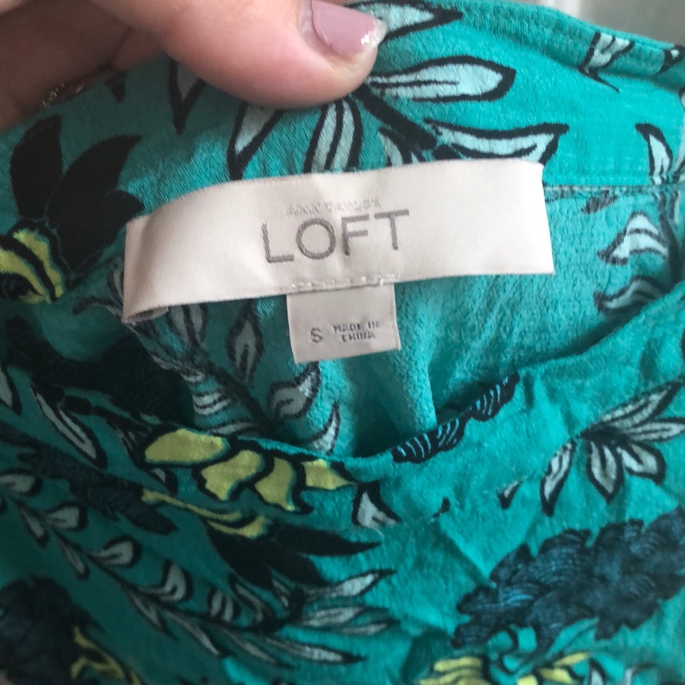 Loft Small Spaghetti Strap Top - image 3